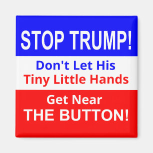 Stoppen Sie quadratischen Magneten des Trumpfs Magnet