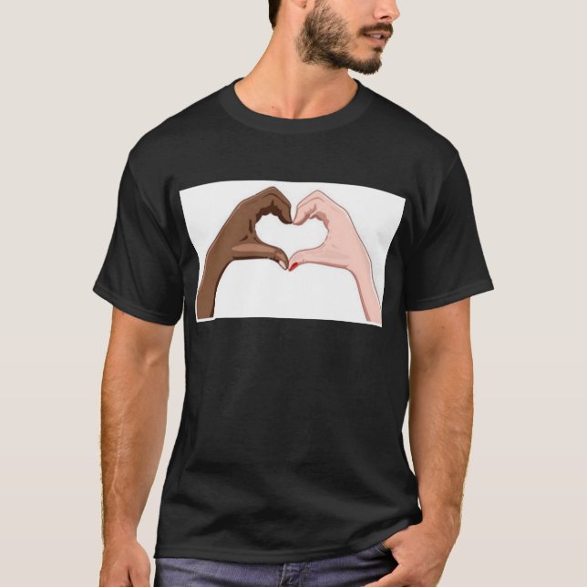 Stoppen Sie Rassismus T-Shirt (Vorderseite)