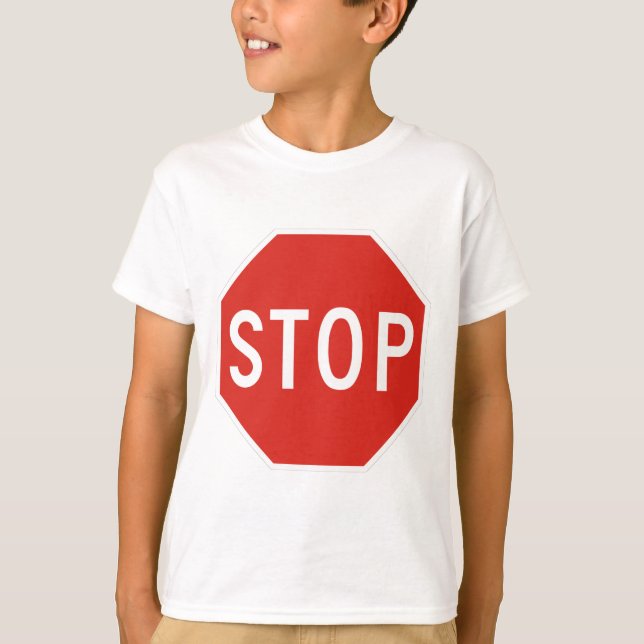 Stoppen Sie T-Shirt (Vorderseite)