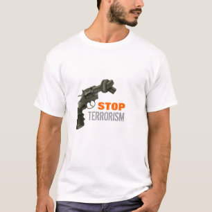 Stoppen Sie Terrorismus T-Shirt