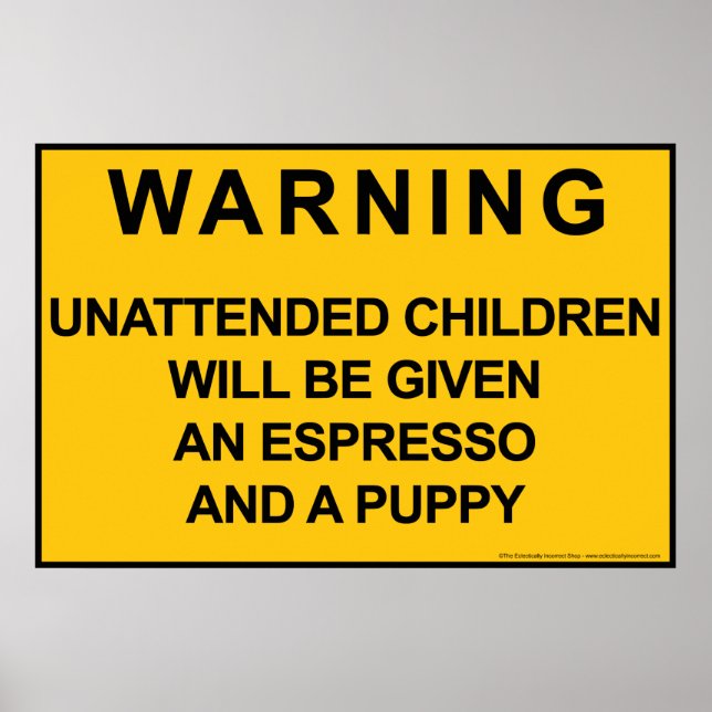 Stoppen Sie verlorene Kinder Poster (Vorne)