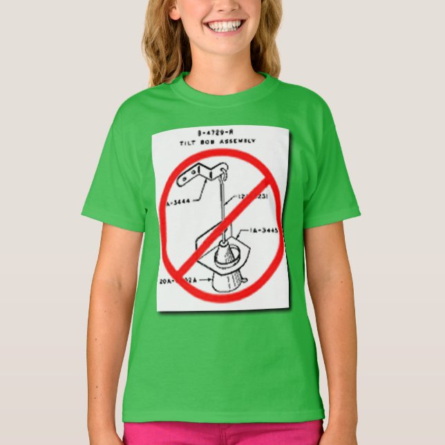 Stoppen Sie zu kippen T-Shirt (Vorderseite)