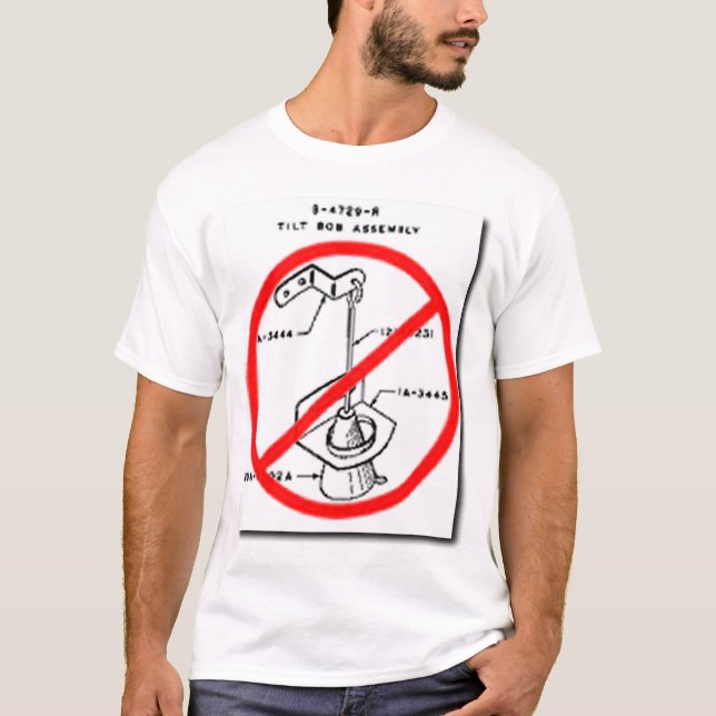 Stoppen Sie zu kippen T-Shirt (Vorderseite)