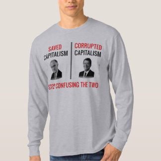 Stoppen Sie, zu verwirren, wem Kapitalismus T-Shirt