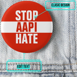 Stoppen von AAPI Hass Button
