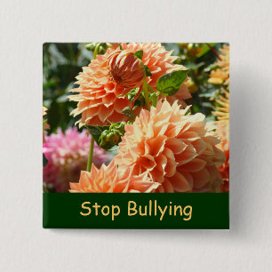 Stoppen von Bullen-Werbeaktion-Knöpfen Kindness Ar Button