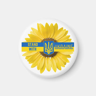 Stopper Avec Le Magnet De Tournesol Ukrainien