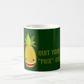 Stoppez votre tasse d'ananas de Kawaii d'ing de