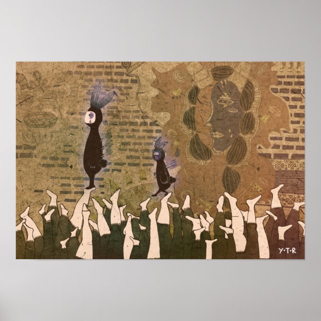 Stopping the footsteps 2012 poster (Vorne)