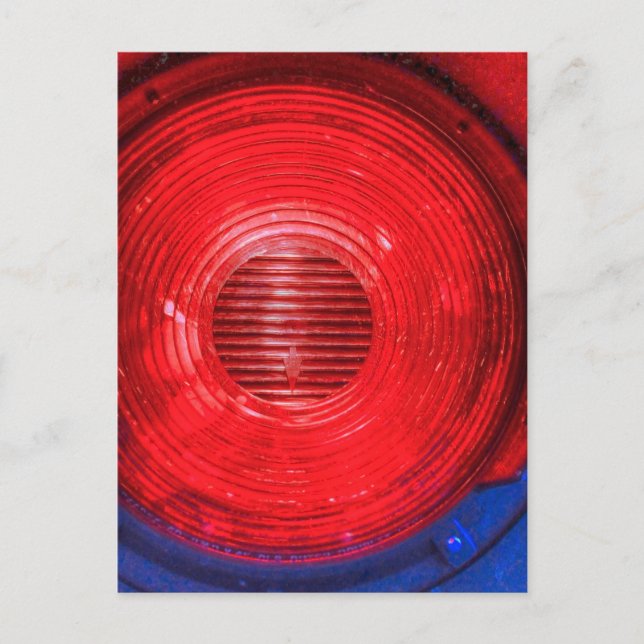 Stoppleuchte Postkarte (Vorderseite)