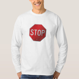 Stoppschild T-Shirt