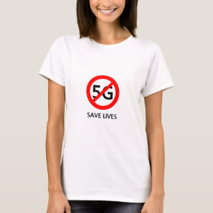 Stoppt 5G und rettet Leben T-Shirt