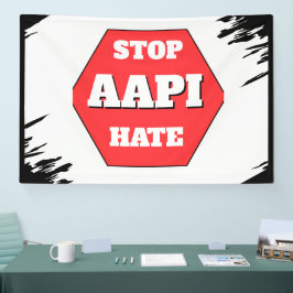 Stoppt AAPI-Hass  Banner