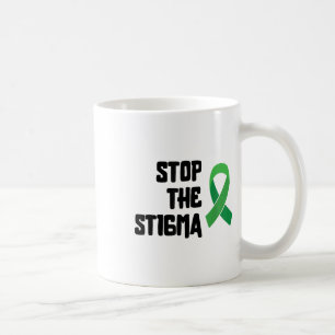 Stoppt das Stigma Shirt Mental Health Awareness Ri Kaffeetasse