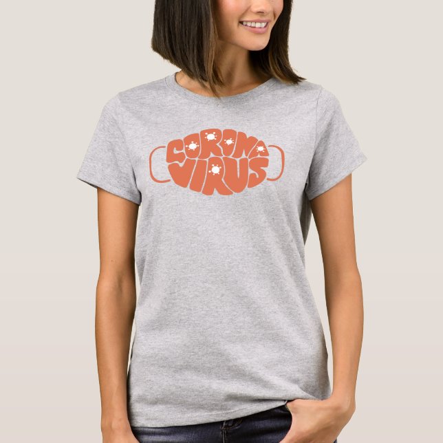 Stoppt das T-Shirt von Coronavirus Frauen (Vorderseite)