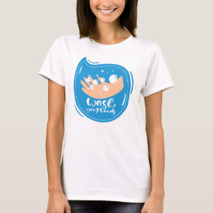 Stoppt das T-Shirt von Coronavirus Frauen