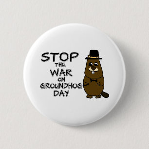 Stoppt den Krieg am Erdkundentag Button