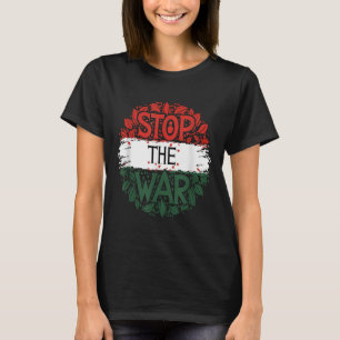 Stoppt den Krieg, den Krieg, das freie Palästina,  T-Shirt