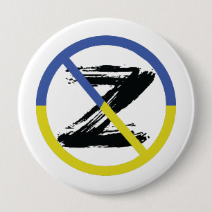 Stoppt den Krieg in der Ukraine Keuchhuhn Button