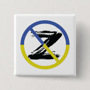 Stoppt den Krieg in der Ukraine Keuchhuhn Button