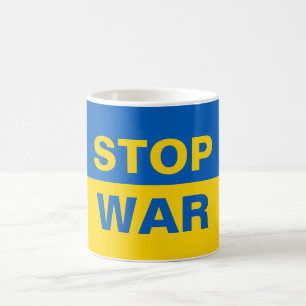 Stoppt den Krieg Ukraine Kaffeetasse