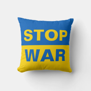 Stoppt den Krieg Ukraine Kissen