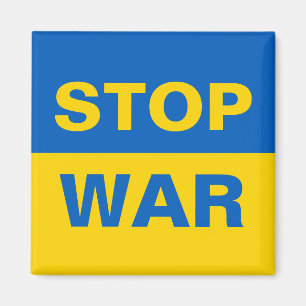 Stoppt den Krieg Ukraine Magnet
