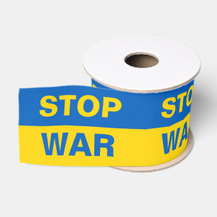 Stoppt den Krieg Ukraine Ripsband