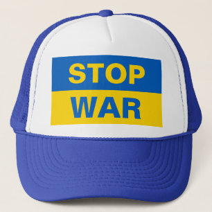 Stoppt den Krieg Ukraine Truckerkappe