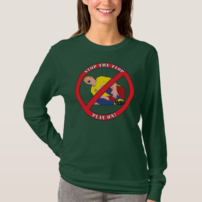 STOPPT DEN SCHLAPPE T-Shirt (Vorderseite)