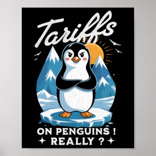 Stoppt die Anti-Trumpf-Fafo-Resist-Pinguine N Poster