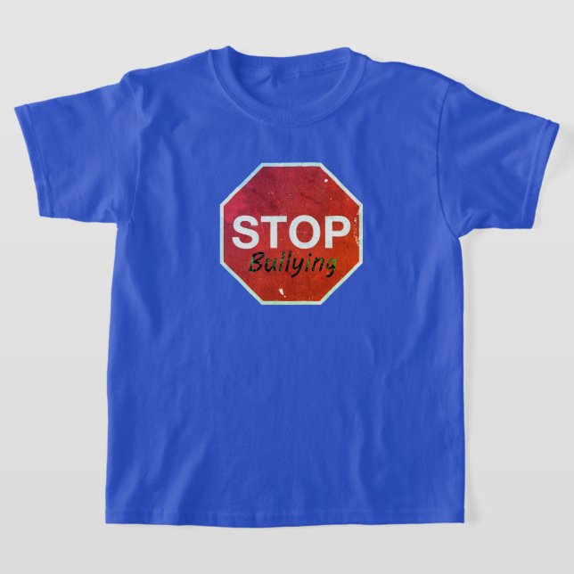 Stoppt die Einschüchterung von Antibullien T-Shirt (Ablage )