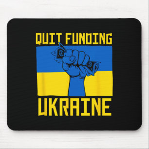 Stoppt die Finanzierung der Ukraine Anti-Krieg Ame Mousepad