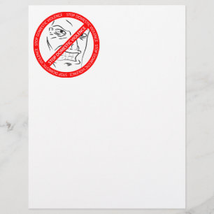 Stoppt die häusliche Gewalt Flyer