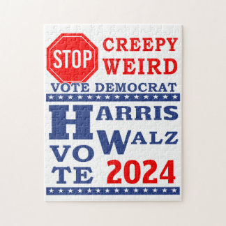 Stoppt die unheimliche, seltsame Wahl Harris Walz