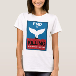 Stoppt die Waljagd Verbot des Schutzes der Meere T-Shirt