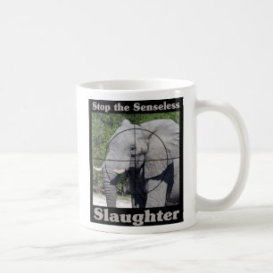 Stoppt Schlachthelfer Kaffeetasse