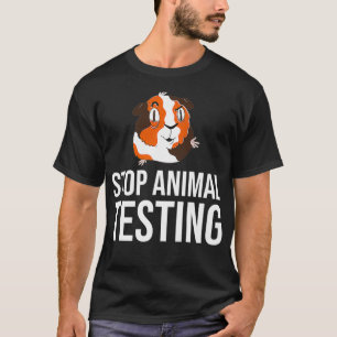 Stoppt Tierversuche Meerschweinchen Hamster Nageti T-Shirt