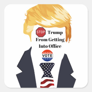 Stoppt Trump Sticker
