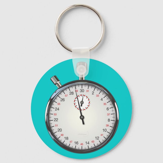 Stopwatch Keychain Schlüsselanhänger (Vorderseite)