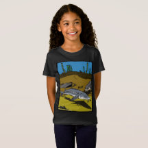 STÖR-FARBSEITE & SCHILDEN - Mädchen T-Shirt