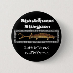 Stör-Knopf - Shovelnose Stör Button