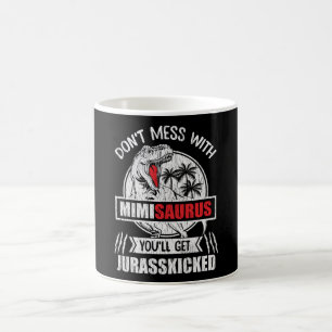 Stör Mimi Saurus Dinosaurier Familie Mutter nicht Kaffeetasse