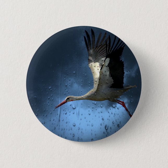 Storch Button (Vorderseite)