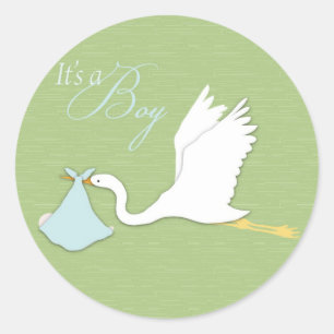 Storch Delivery Boy Sticker