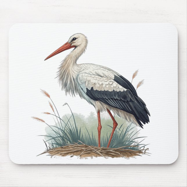Storch Mousepad (Vorne)