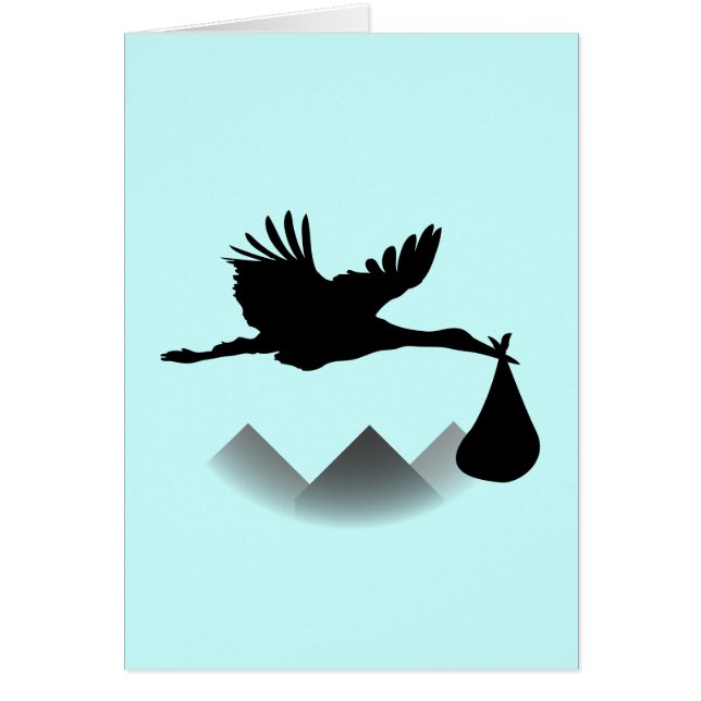 Storch u. Baby (Vorne)