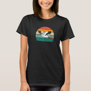 Störche Storch Baby Kinder Schnabel Nest Storch Fr T-Shirt