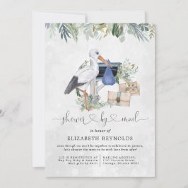 Storchlieferung | Virtual Baby Dusche per Mail Einladung