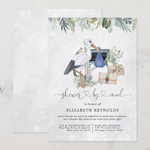 Storchlieferung   Virtual Baby Dusche per Mail Einladung